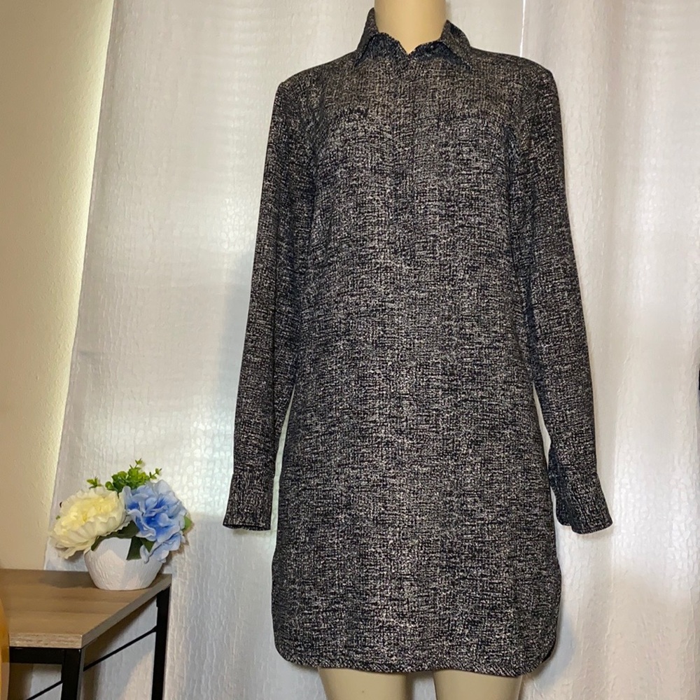 LOU & GREY TUNIC DRESS LONG SLEEVES SIZE XS